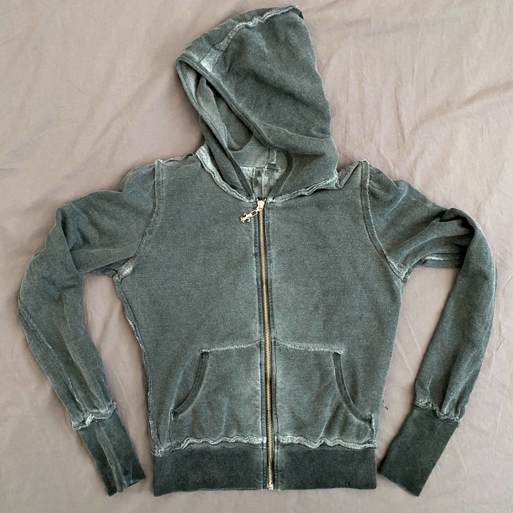 Vintage ‘Young Fabulous & Broke’ Hoodie, sz Small